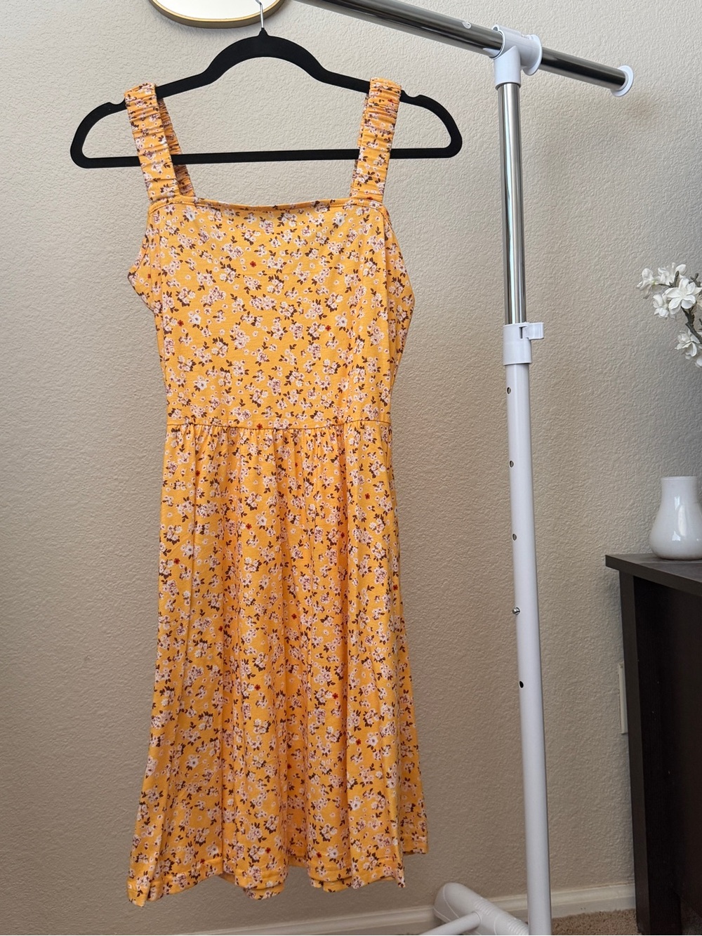 Yellow Floral Sundress